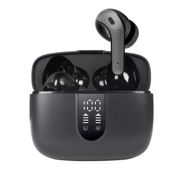 Ecouteurs bluetooth sans fil 36 heures durée d'utilisation réduction bruit à longue portée ecouteurs bluetooth intra-auriculaires